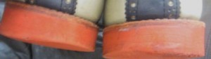 Blue-Gray & Light Beige Saddles (were Cole Haan) size 9D/B