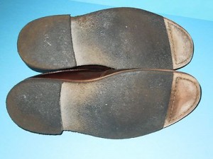 COLE HAAN BROWN LEATHER CASUAL SHOES ,LOAFERS SIZE 9.5 M