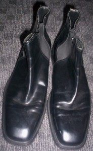 black leather COLE HAAN shoes Ankle Boots waterproof – Mens size 11 M