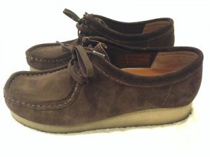 Mens Clarks Wallabees Taupe Distressed Leather Breaking Bad