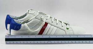 HUGO BOSS GREEN LABEL WHITE SHOES SNEAKERS LEATHER NEW SZ 11 44
