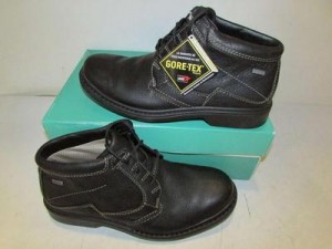 Clarks Size 11M Men’s Black Leather Rockie Hi Gore-Tex Lace-Up Boot 26072340