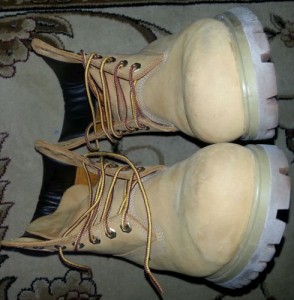 Men’s Timberland Wheat Boots Tan Size 8