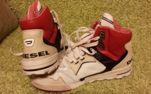 MEN’S DIESEL TENNIS BOOTS SIZE 11 – EXCELLENT CONDITION
