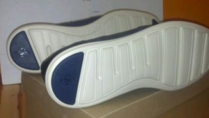 NEW Cole Haan LUNARGRAND WINGTIP IVORY/BLUE LEATHER Shoes size 12