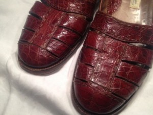 Cole Haan Bragamo Crocodile  Loafer Size 12D