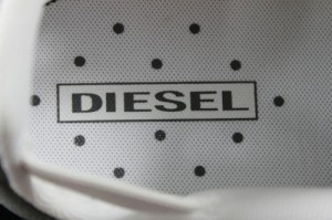 Men’s DIESEL “Mosley” White / Elder Outdoor Hiking Shoes Size: 10 NIB-30890978