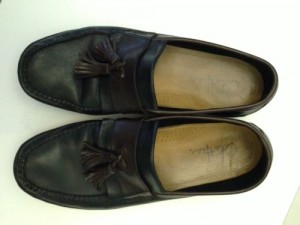 MENS COLE HAAN BROWN BLACK LOAFERS SHOES Size 10M