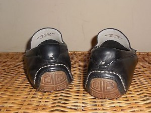 Cole Haan Men’s Black Leather Moccasin Driving Loafer Shoes (Size 9)