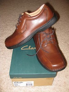 Clarks Men Shoes 9.5M Brown