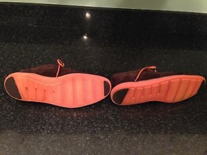 cole haan lunar grand brown and orange size 11