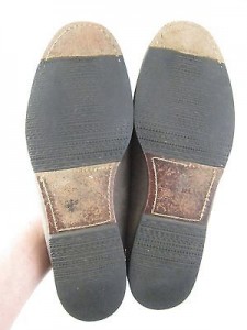 Cole Haan Country mens sz 10.5 brown black leather suede penny loafers shoes