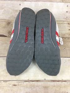 DIESEL GUNNER FASHION SNEAKER WHITE CASTLEROCK MENS SIZE 11