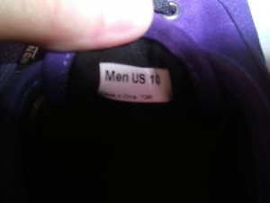 Mens or Womens purple vans Canvas authentic style, mens size 10 womens size 11.5