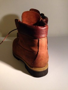 BRAND NEW Mens Timberland Brown 100% Leather Boots / Shoes Size 43 UK 9