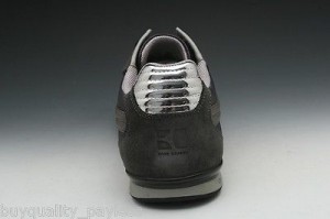 HUGO BOSS Keelon Black Grey Casual Athletic Fashion Sneakers Shoes Mens US 10