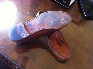 VINTAGE GOURGEOUS & SUAVE “CAMEL” COLE HAAN TASSELED LOAFER SZ13(D) SHARP!