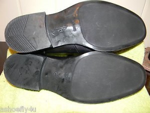 COLE HAAN AIR ADAM VENETIAN BLACK LEATHER LOAFER SLIP ONS SIZE 11
