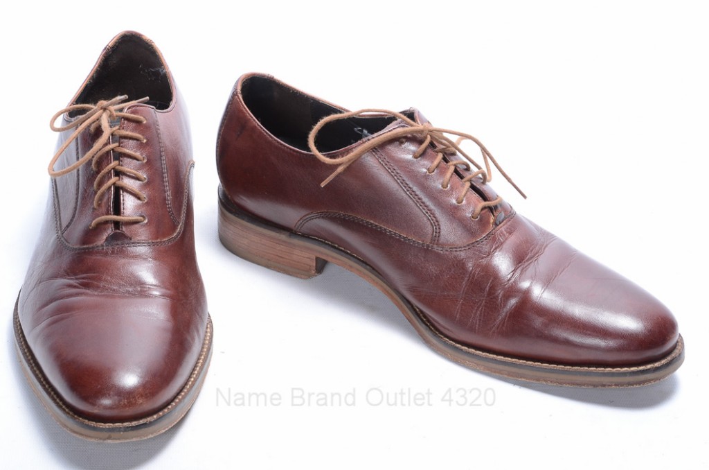 Cole Haan Madison C10411 Nike Air 10 mahogany brown leather Oxford Laced shoe