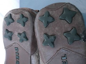 Diesel, Brown Green Suede Leather Fashion Sneakers. Sz. 9.5 M