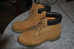 Timberland Work boots Made in USA Size 10W  Perfect unworn condition
