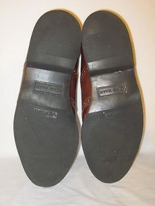 COLE HAAN Vibram Men’s Brown Leather OXFORD Shoes Size 10?
