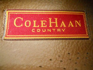 MENS COLE HAAN COUNTRY SUEDE LEATHER SHOES NIKE AIR SOLE ( Sz:12M )