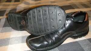 COLE HAAN SHOES LEATHER BLACK SIZE 11 EXCELLENT COND.