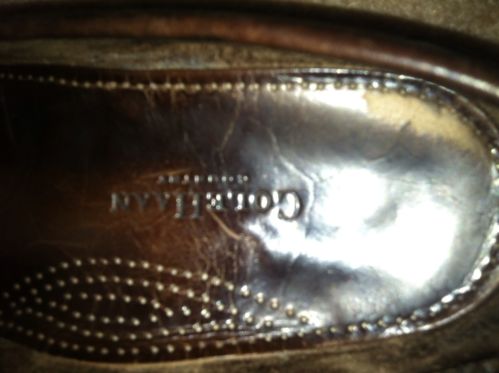 COLE HAAN Men’s Brown Kiltie Tassel Loafer Shoes. Size 9.5 M