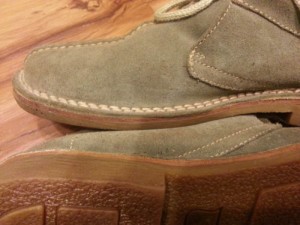 AWESOME COLE HAAN COUNTRY TAUPE SUEDE SHOES 9 1/2