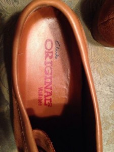 Clarks Wallabees Cola Suede Mens 9