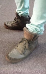 Rare Diesel Voyager High Top Fancy Sneakers,Shoes, Boots Size 9.5