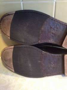 Mens shoes COLE HAAN Nike AIR black leather slip on tassel loafers sz 11 M