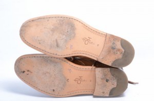 Cole Haan Harrison C10965 Air 11 tan leather Ankle Wingtip boot dress shoe