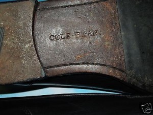 COLE HAAN MEMORY FLEX COMFORT LOAFERS , BLACK LEATHER ,SLIP ON SHOES 12 M