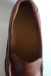 Cole Haan Nike Air Shoes Brown Leather Loafers Slip On Drivers Mens Size 9 M EUC
