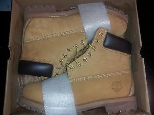 Timberland Premium Waterproof 6-inch Mens Boot 10061 Wheat NIB SIZE 10.5