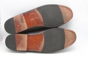 Mens shoes COLE HAAN black brown leather tassel kiltie loafers sz 15 D