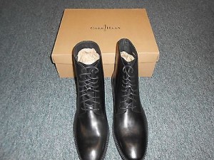 New Cole Haan Williams Dress Boot Black 12 M