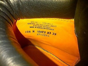 Timberland Men’s BLACK Boots  – size 10.5 M