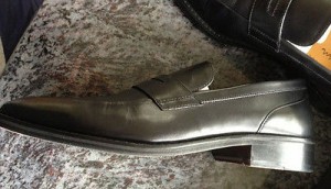 Cole Haan C06597 Martino Dress Penny Loafer 10 M Black Leather Shoe, Retail $218
