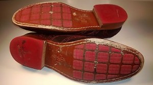COLE HAAN Suede Leather Wing tip Brown Red Mens Shoes SIZE 10M