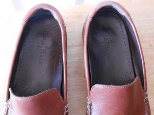 MENS Cole Haan brown slip on casual loafer shoes 10.5 M