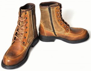 $350 NEW Diesel AGAPE Ginger Brown Leather & Suede Ankle Boots Men 7