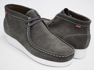 Clarks Padmore Boots Grey/White Casual Shoes 30564 Mens