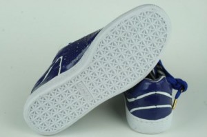$120 NWT DIESEL FASHION ATHLETIC MINDY WOMENS BLUE LEATHER SNEAKER SHOES size 8