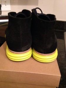 Cole Haan Lunargrand Chukka (Black and Volt)