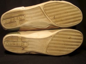 DIESEL * US 12 * KORBIN II Mens Leather Fashion Sneakers