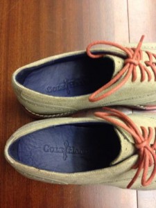Cole Haan New Wingtip Great Jones Khaki Brick Oxford   $198 8.5