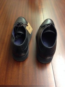 Cole Haan New Cap Toe Oxford Black Water Proof  $298 8.5
